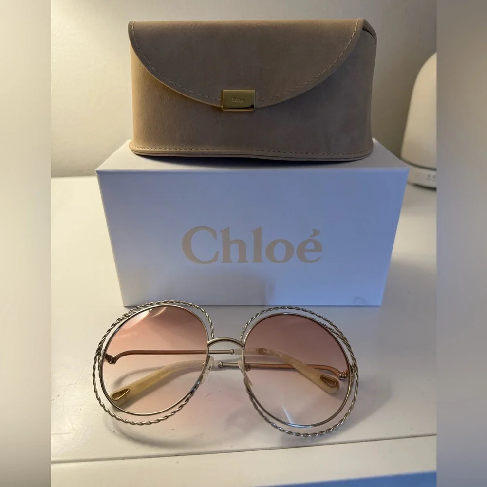 Authentic Chloe Sunglasses - Picture 1 of 8